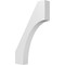 Ekena Millwork 4-in. W x 20-in. D x 32-in. H Westlake Architectural Grade PVC Knee Brace BRCP04X20X32WTL - alternate 1
